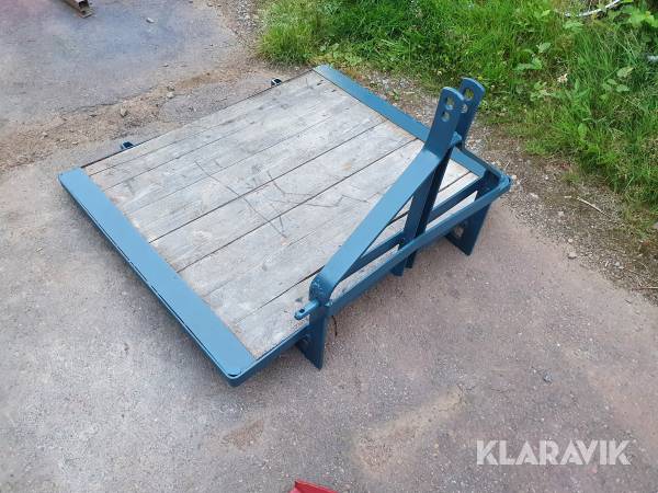Lastbrygga till traktor