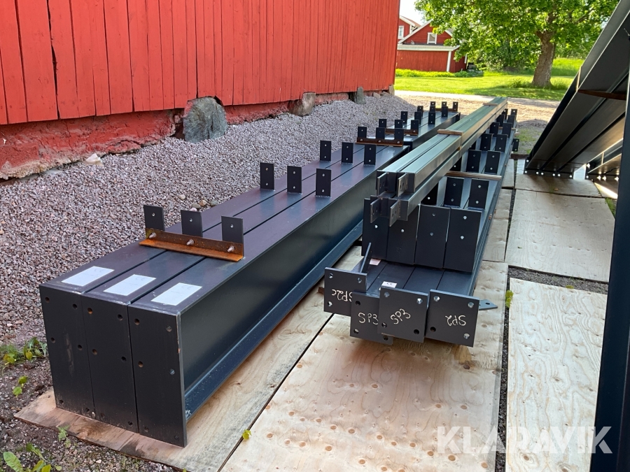 Stomme för maskinhall Jennylundssmide AB Stålhall 12x24M, Gu