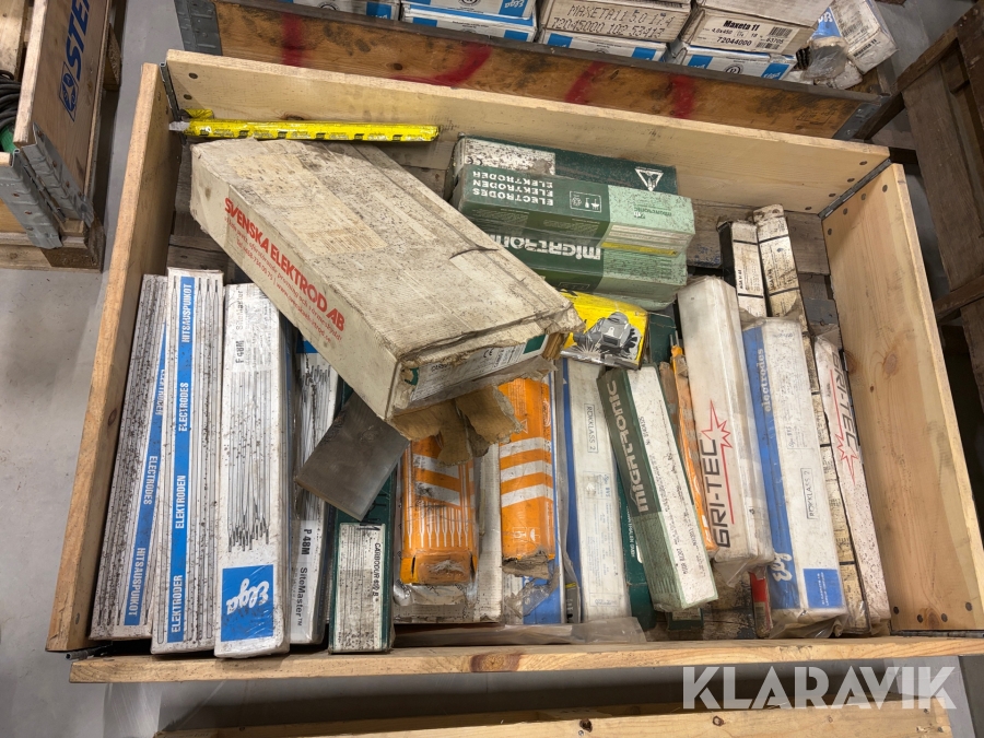 Svetspinnar varierande fabrikat och modeller 1 st pall