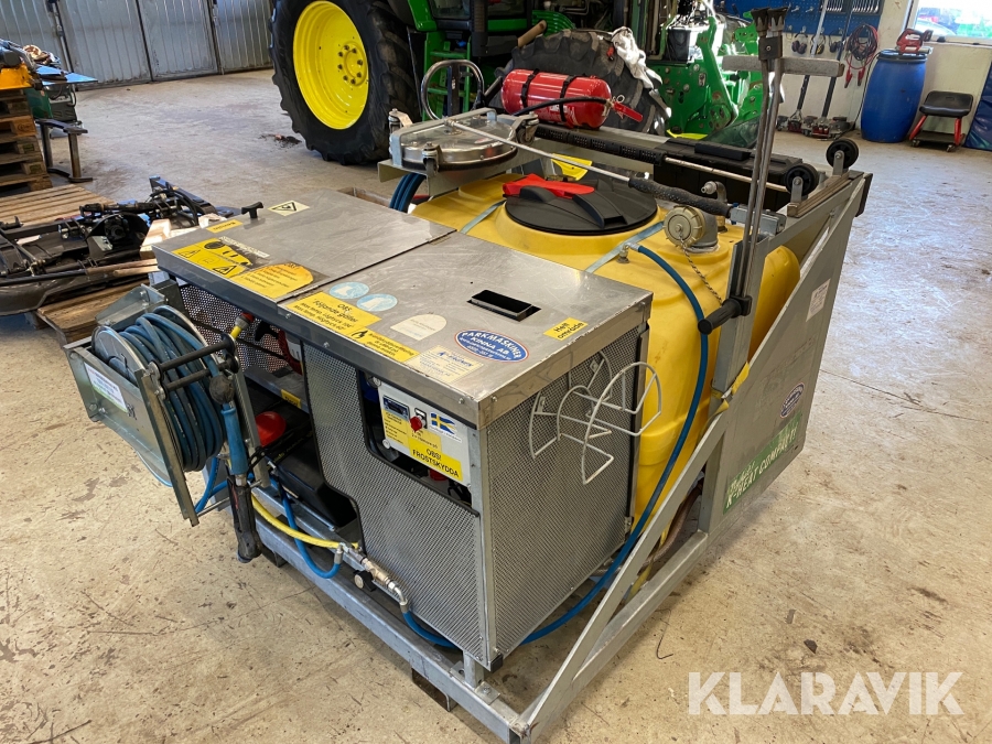 Ogräsbekämpning Hetvatten K-Vagnen K-Heat