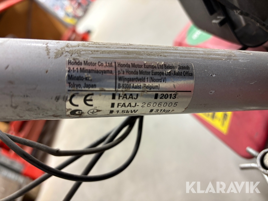 Jordfräs Honda F220