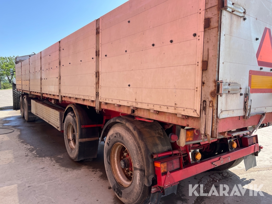 Spannmålssläp med tipp Ory-t 16/20 TB 115