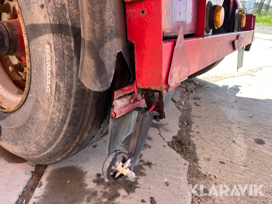 Spannmålssläp med tipp Ory-t 16/20 TB 115