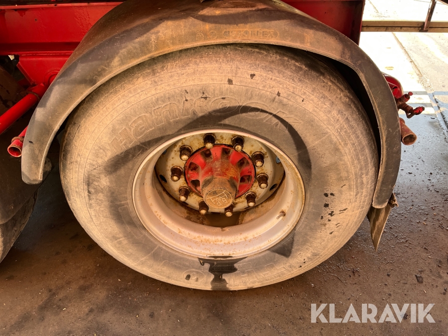 Spannmålssläp med tipp Ory-t 16/20 TB 115