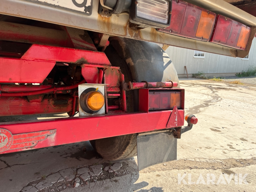 Spannmålssläp med tipp Ory-t 16/20 TB 115