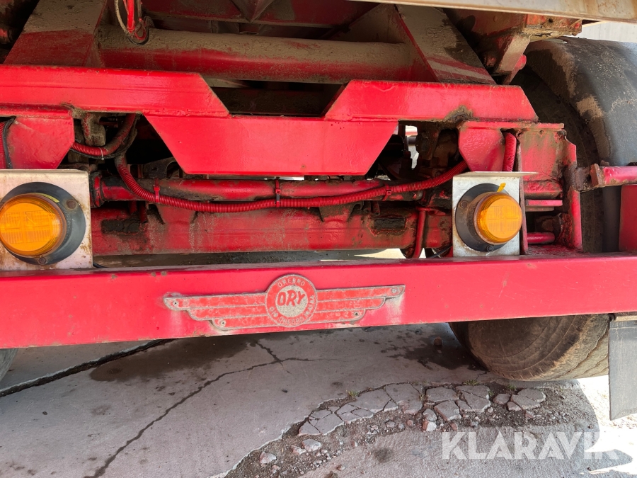 Spannmålssläp med tipp Ory-t 16/20 TB 115