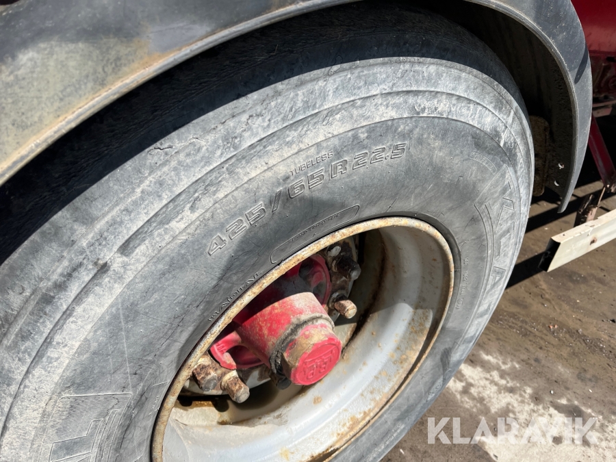 Spannmålssläp med tipp Ory-t 16/20 TB 115