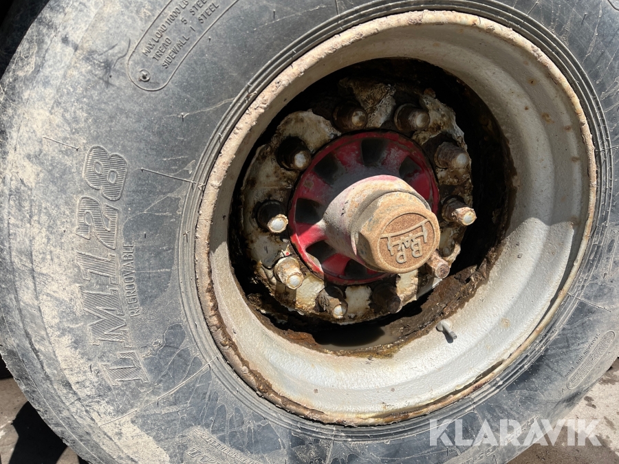 Spannmålssläp med tipp Ory-t 16/20 TB 115