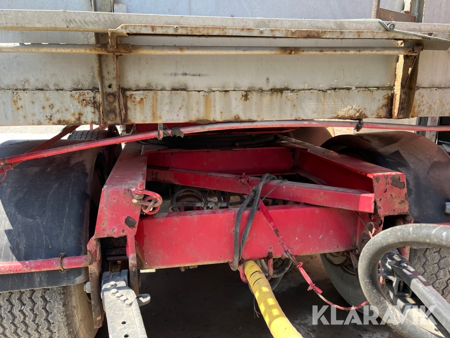 Spannmålssläp med tipp Ory-t 16/20 TB 115