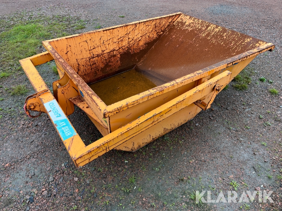 Materialbask självtömmande Eichinger Muck skip 1000 L