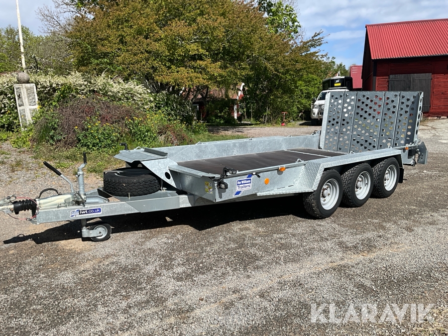 Maskinsläp Ifor Williams 3500kg