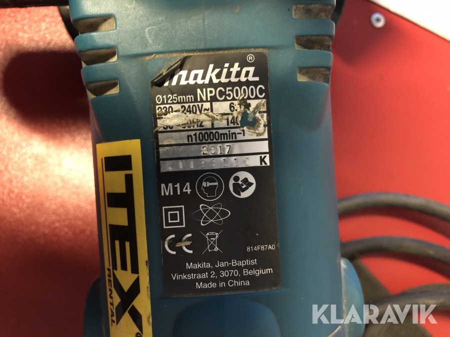 Klaravik Auktioner | Betongslip Makita NPC5000C