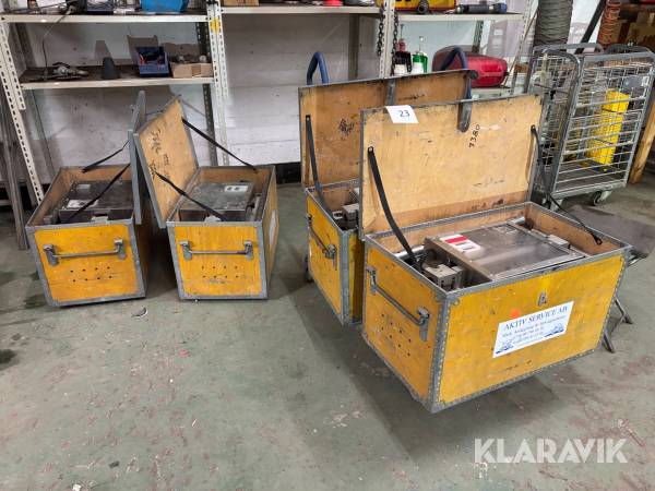 Flottningutrustning Sahlin med matare och batteri