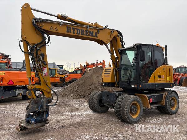 Hjulgrävare Hydrema MX16