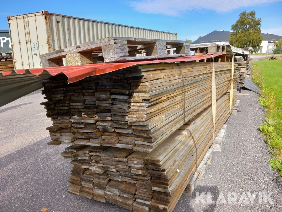 Tryckimpregnerat virke ca 1600lpm