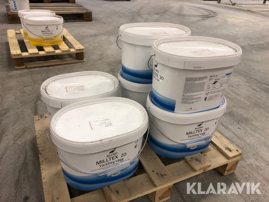 Täckfärg vägg Alcro Milltex  2 54 liter