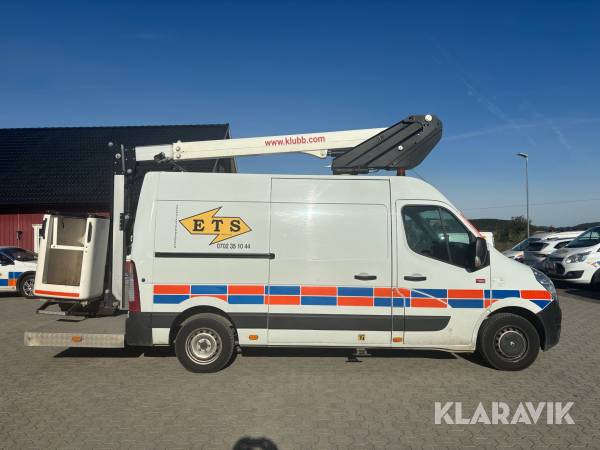 Skåpbil Renault Master med skylift