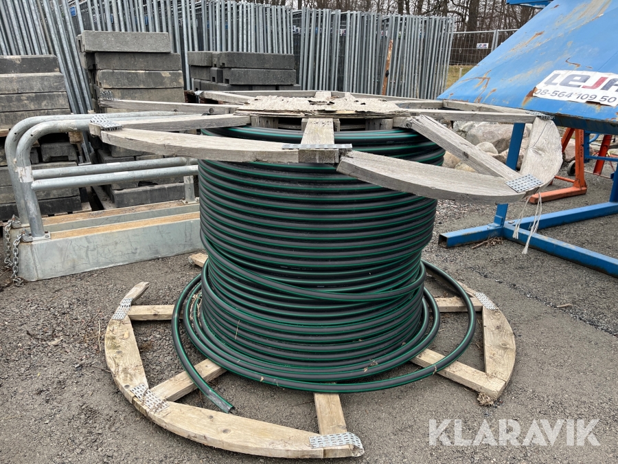 Fiberslang Uponor / pipelife Optokabel 40x3,7 2 trummor