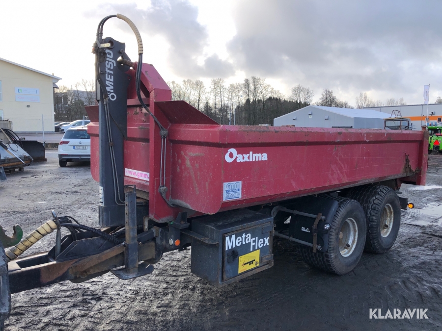 Krokväxlarkärra Metsjö Metaflex 11
