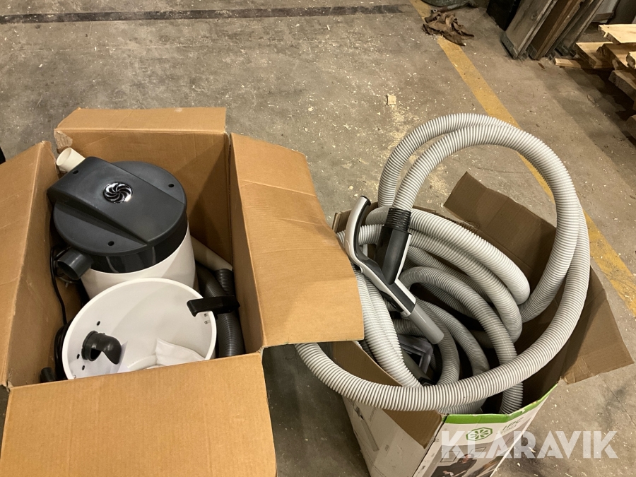 Centraldammsugare IPC Foma komplett