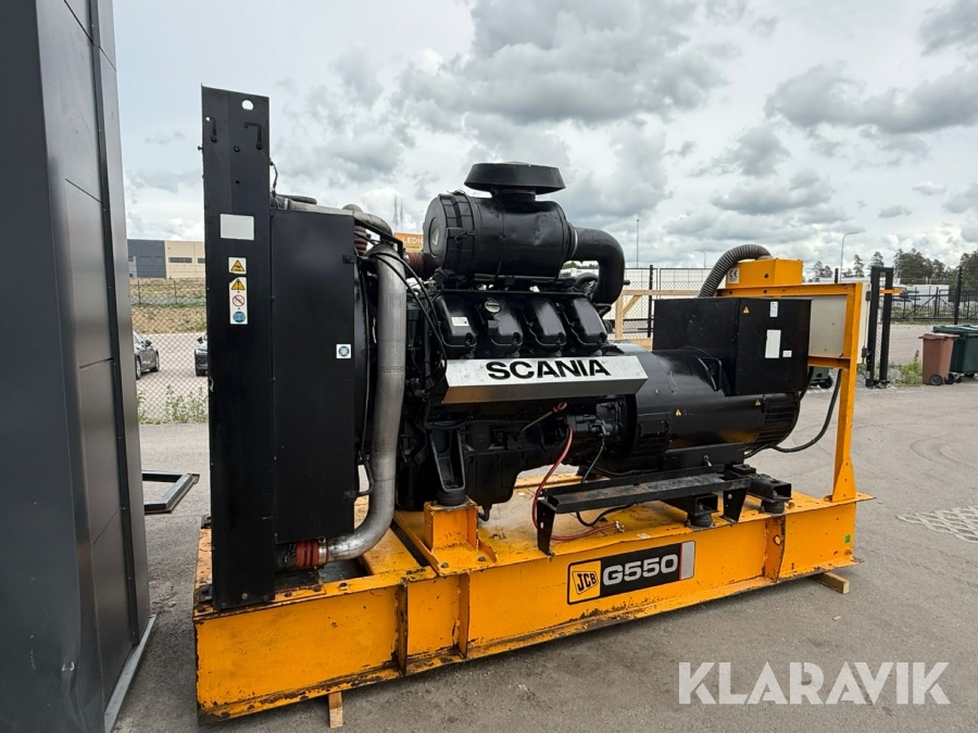Generator Scania 550 kVA