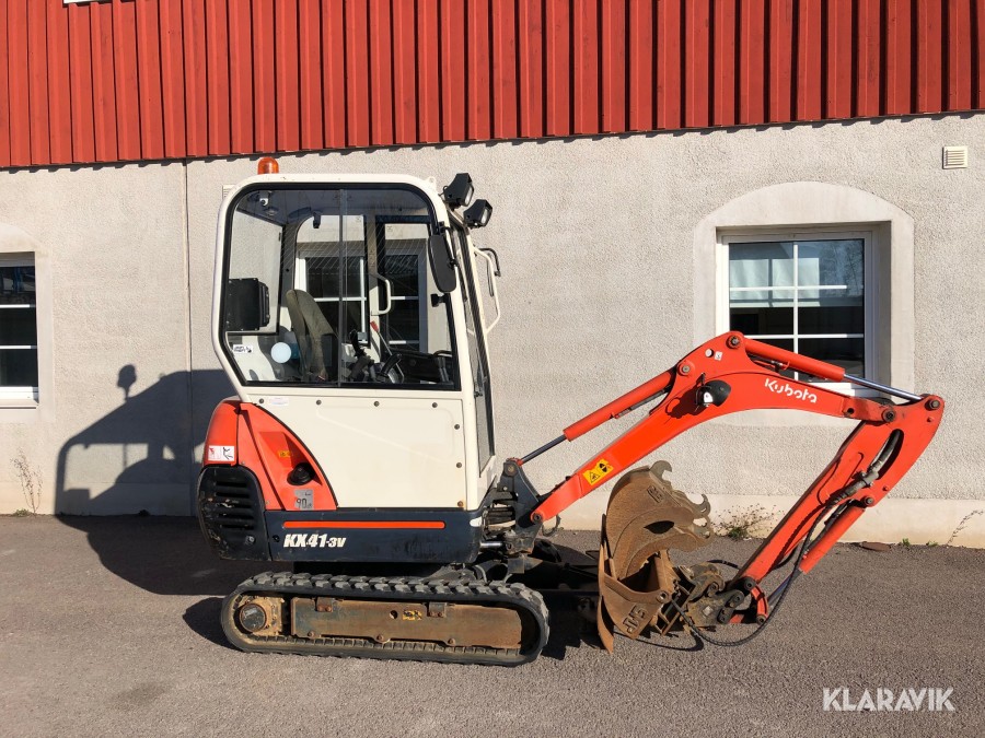 Minigrävare Kubota KX 41-3V