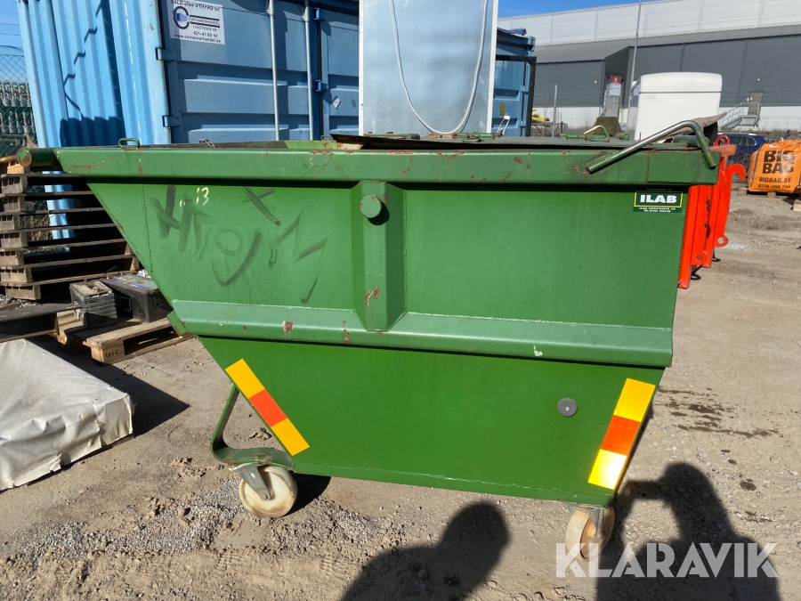 Sopsloda på hjul Ilab container