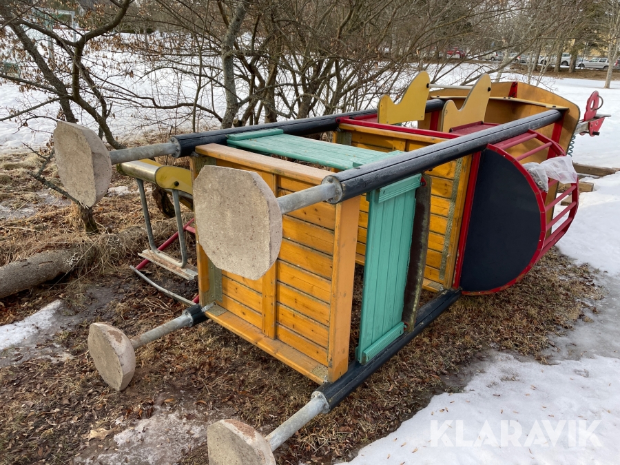 Lekplatsutrustning Hags Kumi torn med rutschkana