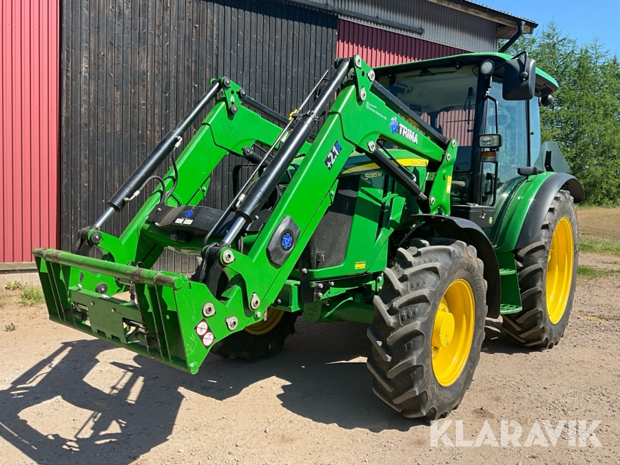 Traktor John Deere 5085M med lastare 4WD, krypväxel