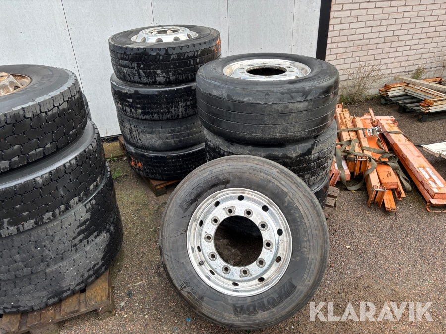 Lastbilshjul till Scania 8st