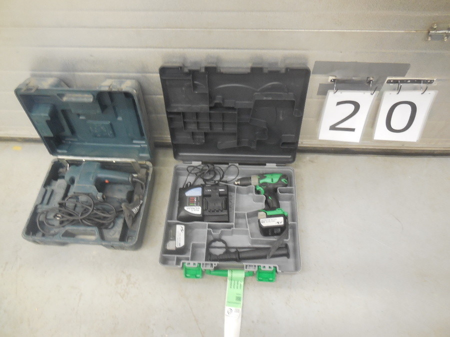 BORRSKRUVDRAGARE BATTERI & BANDSLIP