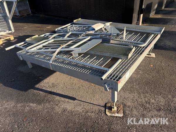 Entrétrappa med 2 steg