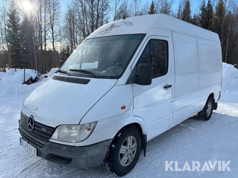 Skåpbil Mercedes-Benz Sprinter 316
