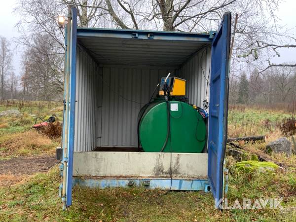 Dieseltank med container GMM 3000l