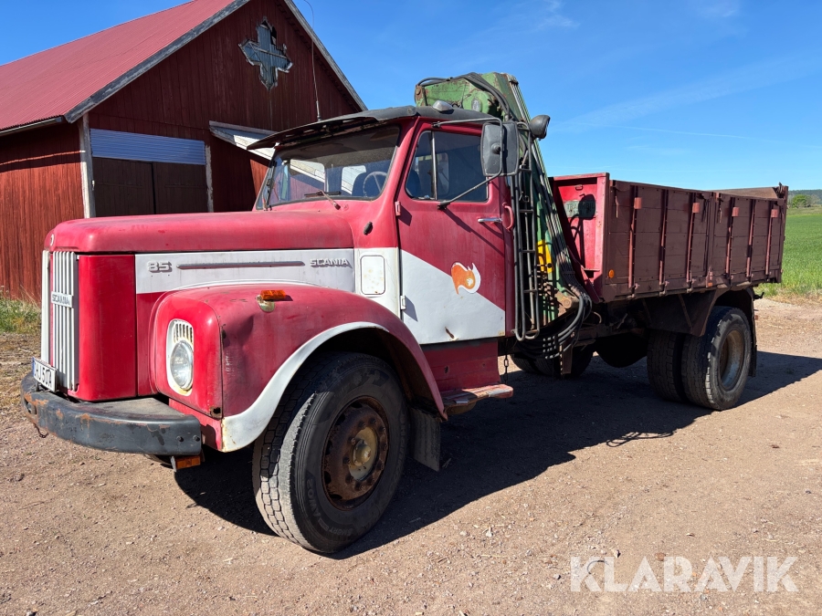 Veteranlastbil Scania 85
