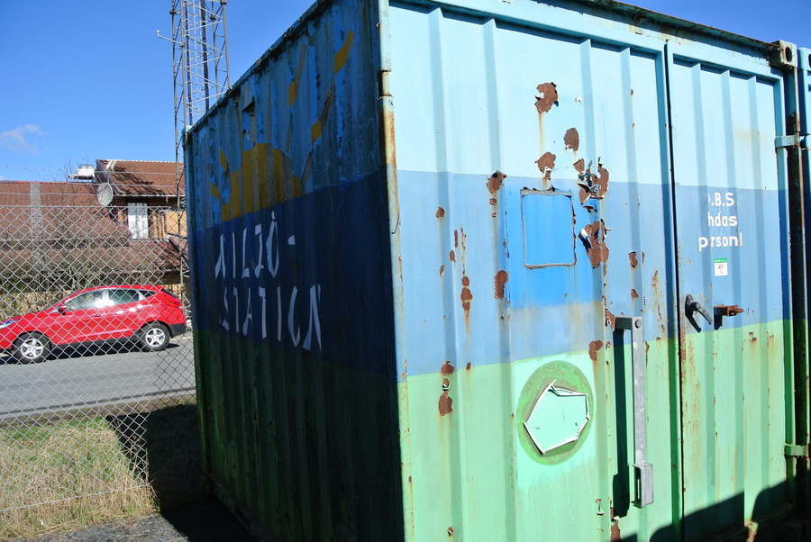 Isolerad miljöcontainer
