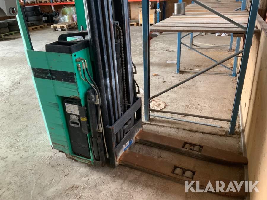 El truck Mitsubishi SB15R, Eskilstuna, Klaravik auktioner