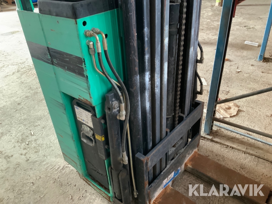 El truck Mitsubishi SB15R, Eskilstuna, Klaravik auktioner