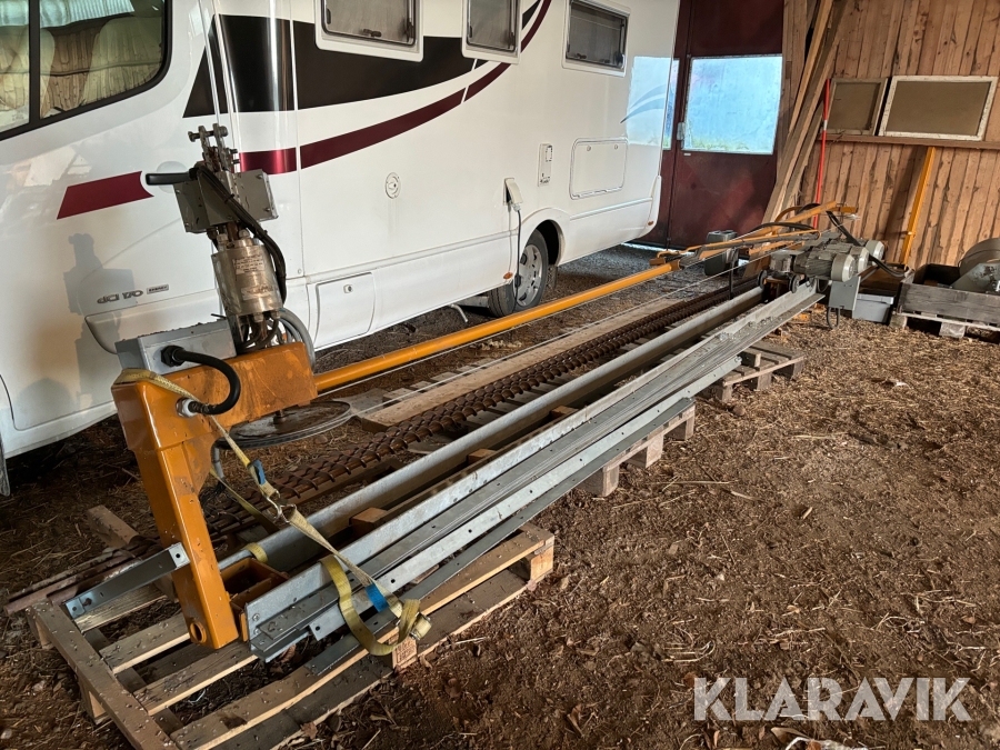 Omrörningssystem till torksilo Åkerstedt för montering på torksilo. Räls , spridare 3 skruvar