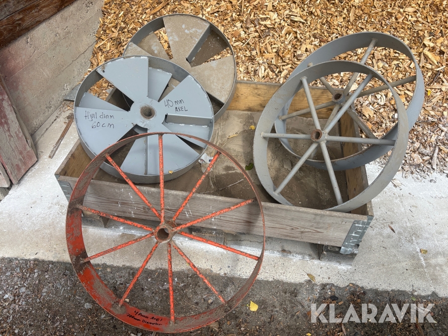 Remhjul till spannmålselevator Scandia