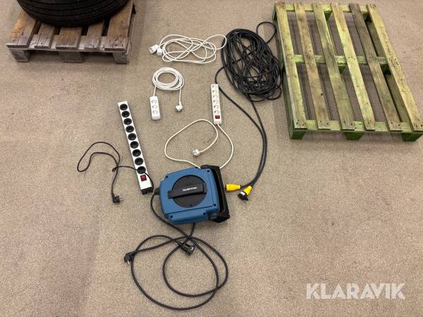 Sladdvinda, förgreningskabel och förlängningskabel