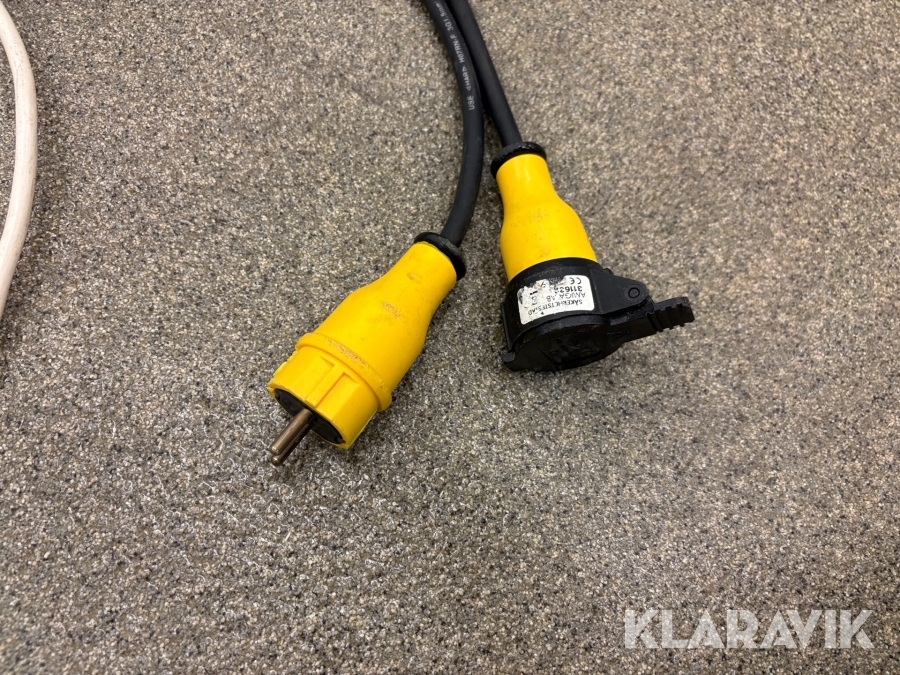 Sladdvinda, förgreningskabel och förlängningskabel