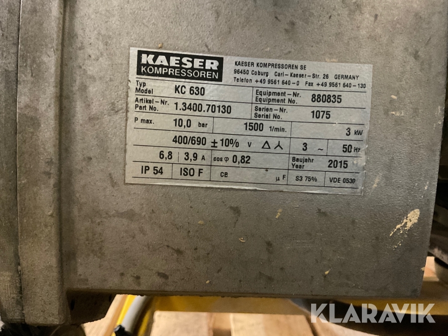 Kompressor Kaeser Premium 660/70 D