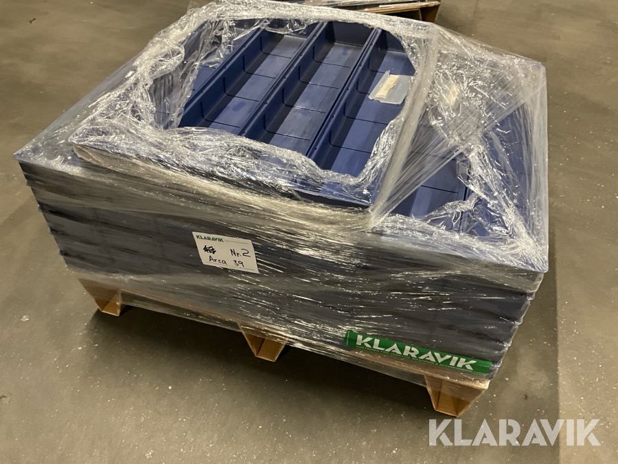 Plastlådor 39st ArcaSystems