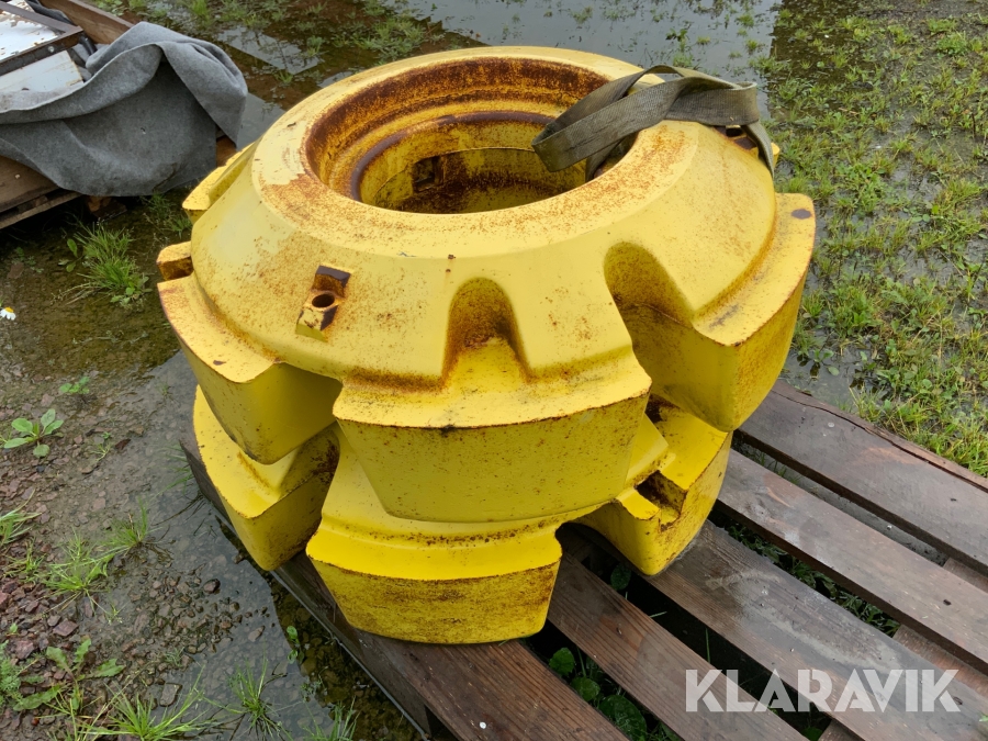 Hjulvikter till John Deere 2st