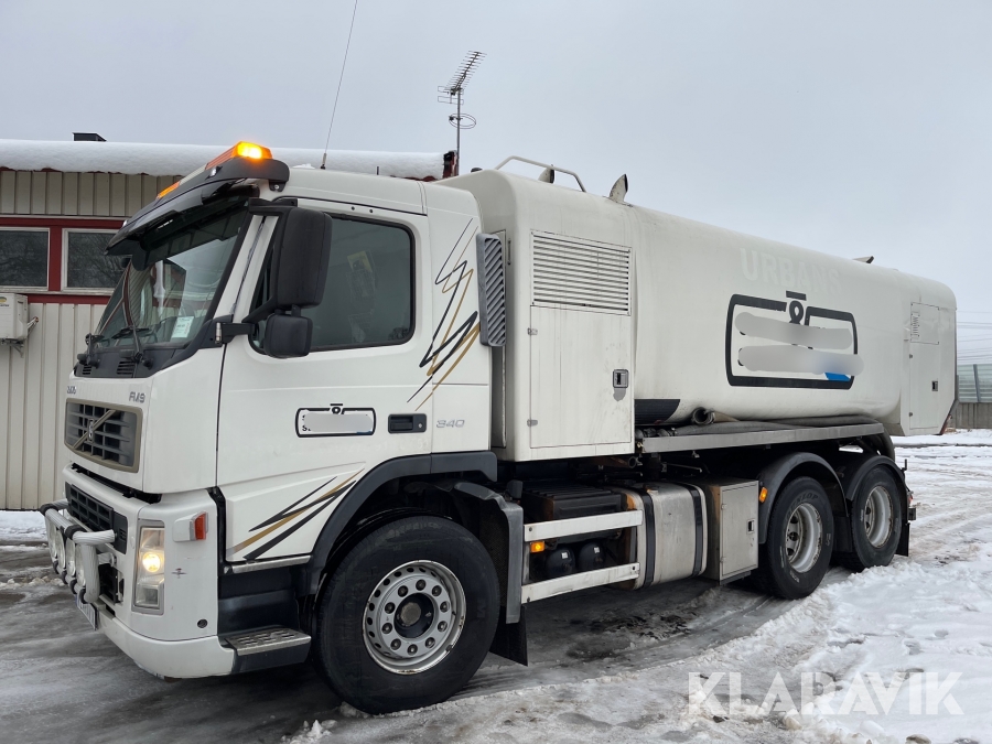 Kombibil högtryck/ slamsugarbil Volvo FM9 340