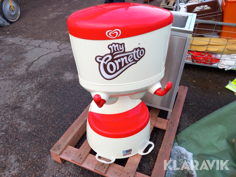 Mjukglassmaskin ISA D ICE