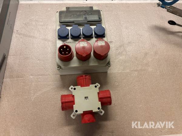 Elcentral och grenuttag