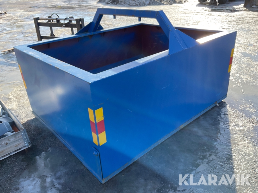 Bottentömmande Container 4,5 m3