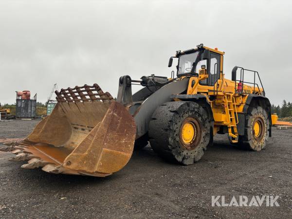 Hjullastare Volvo L350F med skopa